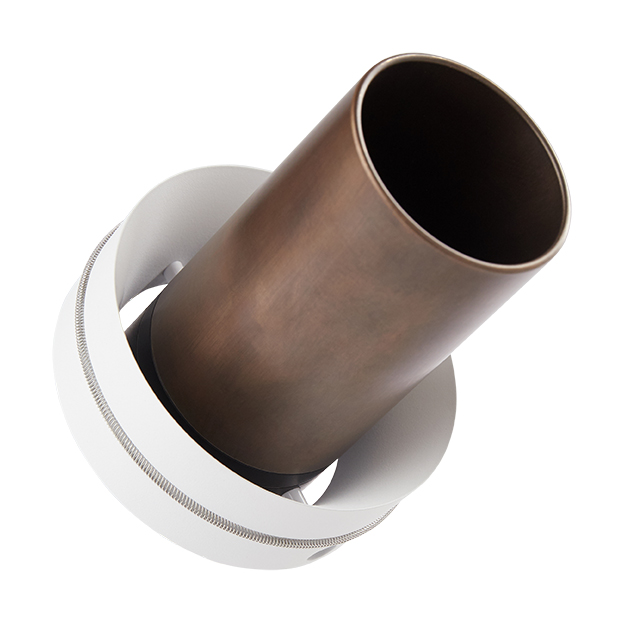 ONEA Storm Medium Base White Wheatered Brass